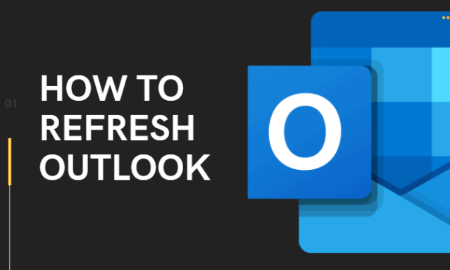 How to refresh outlook